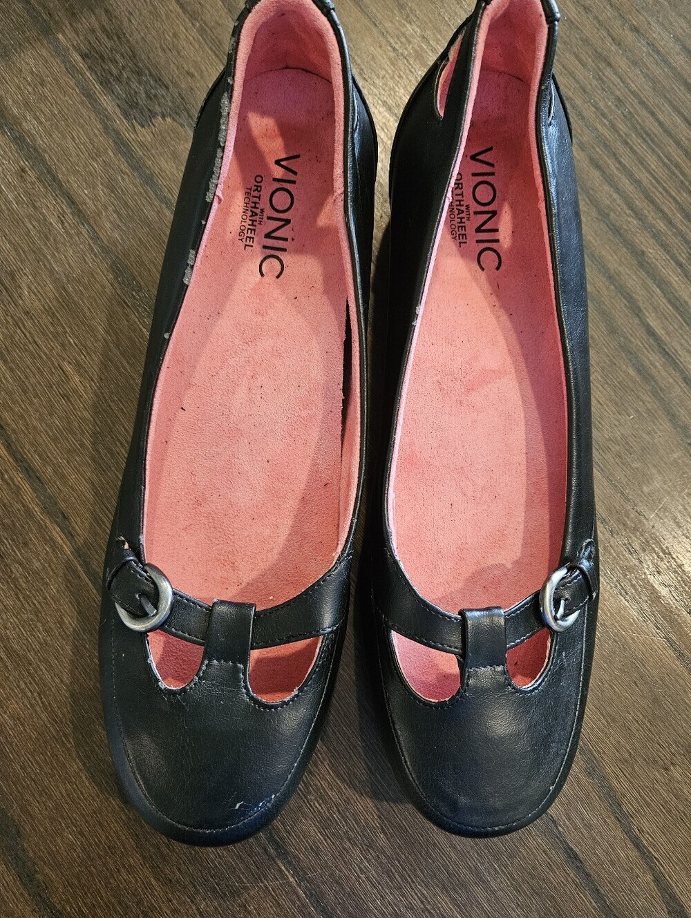 Vionic Orthaheel Sophia Mary Jane Flats